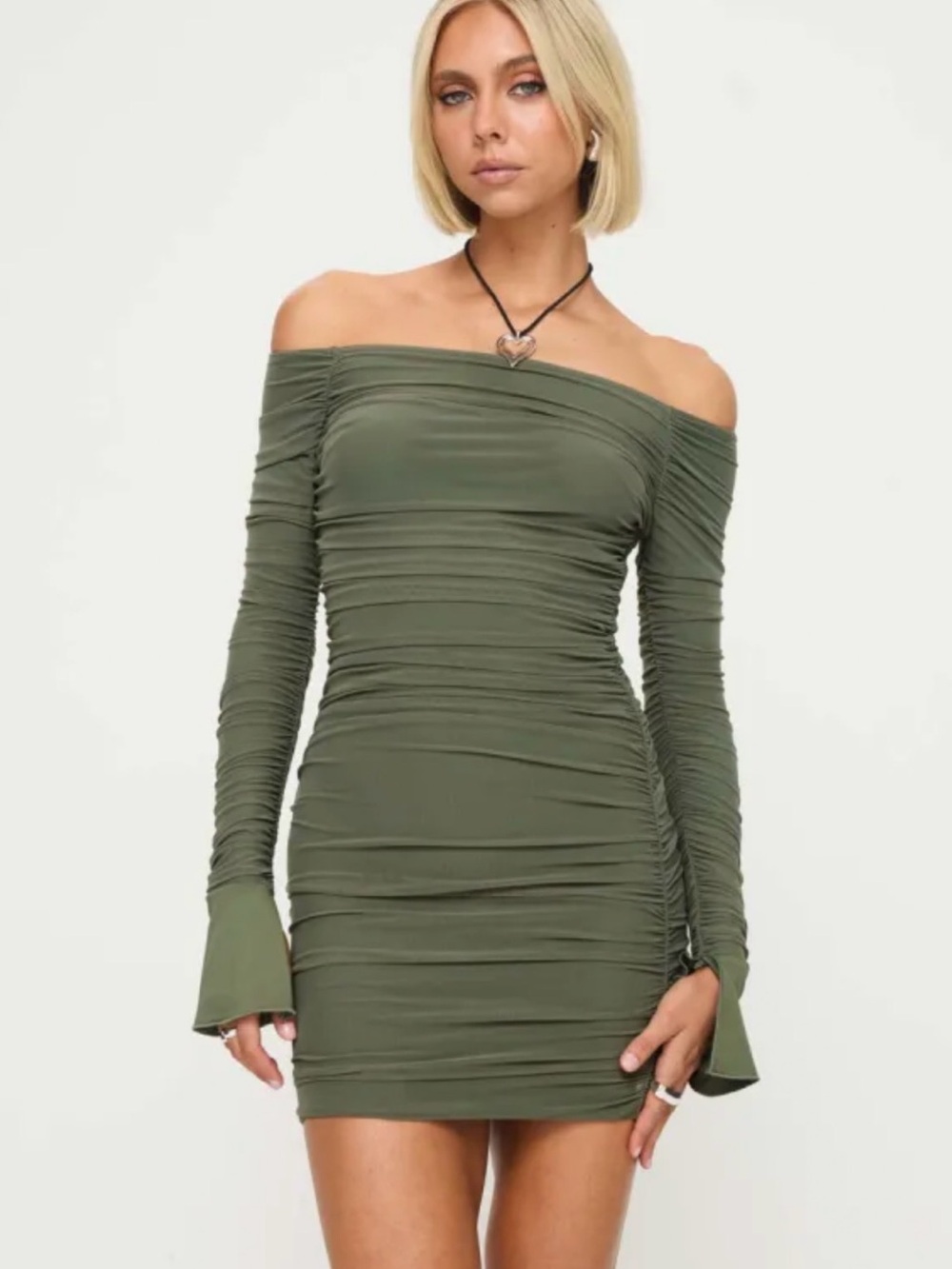 Princess Polly “Moreno” Long Sleeve Mini Dress
